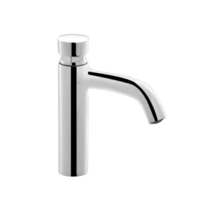 Rondo Self Closing Basin Faucet Single inlet.