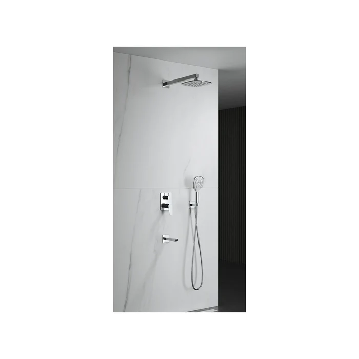 Azure Elegant Concealed Bath Faucet Set