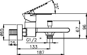 NOVA EV - Dora Bath </br> Faucet - Image 2