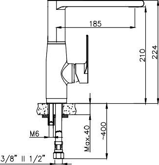 NOVA EV - Dora Kitchen Faucet - Image 2