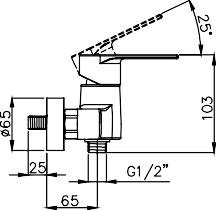 NOVA EV - Dora Shower </br> Faucet - Image 3