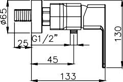 NOVA EV - Bloc Shower Faucet - Image 3