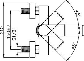 NOVA EV - Dora Bath </br> Faucet - Image 3