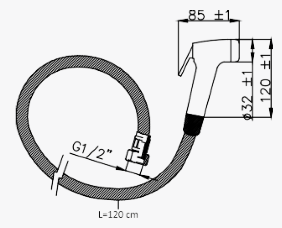 Shattaf 202 Shower Set